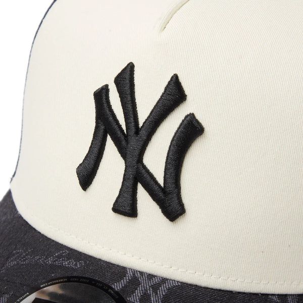 NEW ERA ( ニューエラ ) 9FORTY A-Frame トラッカー MLB Jacquard ニューヨーク・ヤンキース ブラック | 帽子 | キャップ | サイズ調整 | 日よけ | アウトドア | キャンプ | レジャー | ジャカード | メッシュ | ユニセックス | 14744896 | にゅーえら