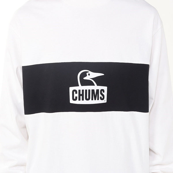 CHUMS ( チャムス ) カーンズパネルロングスリーブTシャツ | ロンT | ロングTシャツ | 長袖 | ウェア | トップス | オーバーサイズ | 型崩れしにくい | お出かけ | コットン | 起毛 | ちゃむす | CH01-2652