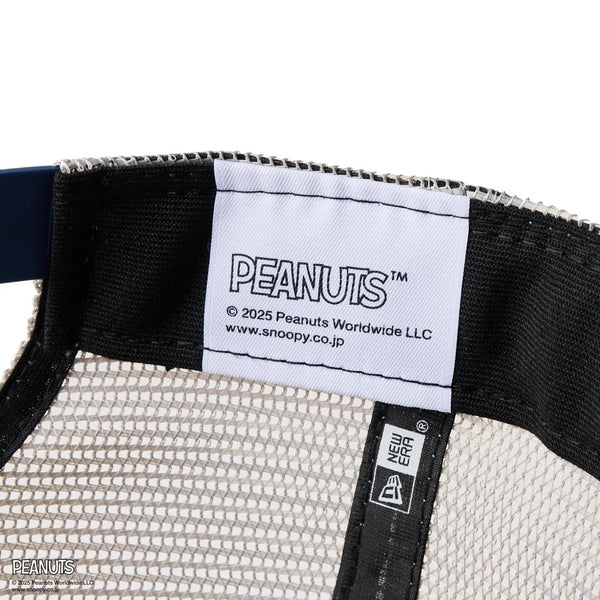 NEW ERA ( ニューエラ ) 9FORTY A-Frame トラッカー PEANUTS ピーナッツ アーチロゴ ゴルフ | 帽子 | キャップ | ユニセックス | サイズ調整 | キャップ | 日よけ | スヌーピー | スナップバック | メッシュ | ポリエステル | にゅーえら | 14432173 | 14432172