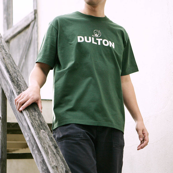 DULTON ( ダルトン ) DULTON T-SHIRT ダルトン Tシャツ | 半袖 | シャツ | アウトドア | カジュアル | トップス | ウェア | コットン100% | ロゴ | 定番 | 7.7オンス | だるとん