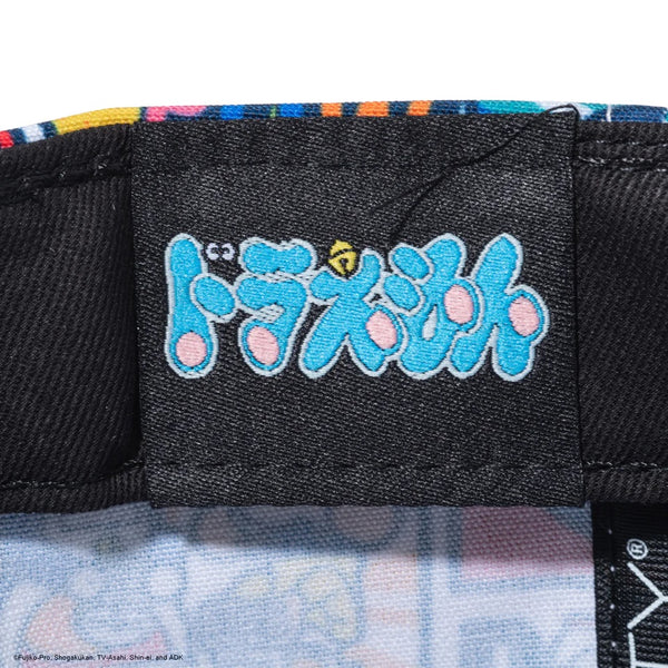 NEW ERA ( ニューエラ ) 9FIFTY ドラえもん コミック オールオーバープリント ブラックバイザー | キャップ | 14935420 | 帽子 | CAP | メンズ | レディース | ユニセックス | ブランド | おしゃれ | プレゼント | 贈り物 | アウトドア | コミック柄 | サイズ調整可