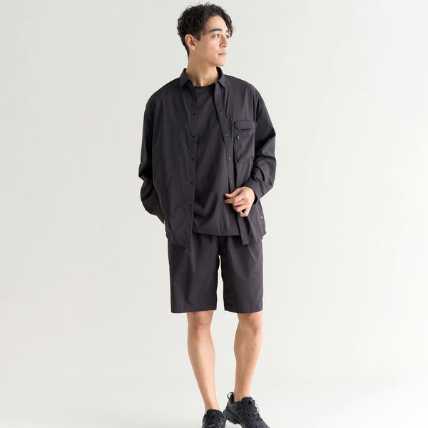 NANGA ( ナンガ ) PLC EXCURSION SHIRT ( MEN ) PLC エクスカーションシャツ | メンズ | シャツ | 長袖シャツ | 長袖 | ウェア | トップス | パッカブル仕様 | コンパクト | 軽い | 登山 | 旅行 | アウトドア | レジャー | キャンプ