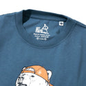 go slow caravan ( ゴースローキャラバン ) USA/C 餃子クマ TEE | MENS | WOMENS | シャツ | Tシャツ | ウェア | トップス | 半袖 | プリントT | クマ | 中華 | 可愛い | 341913 | カジュアル
