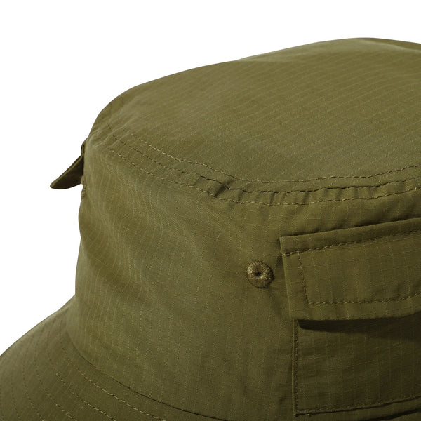 【 SALE 】GRIP SWANY ( グリップスワニー ) C/NY GS GEAR HAT GSUA-157 ギアハット バケットハット 帽子 アウトドアハット リップストップ ナイロン コットン 撥水 軽量 ギアポケット キャンプ 登山 釣り フェス メンズ レディース