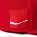 NEW ERA ( ニューエラ ) 59FIFTY Coca-Cola コカコーラ スカーレット キャップ 帽子 メンズ レディース ベースボールキャップ 59FIFTYキャップ コカ・コーラ ロゴ カジュアル ストリート 15154862