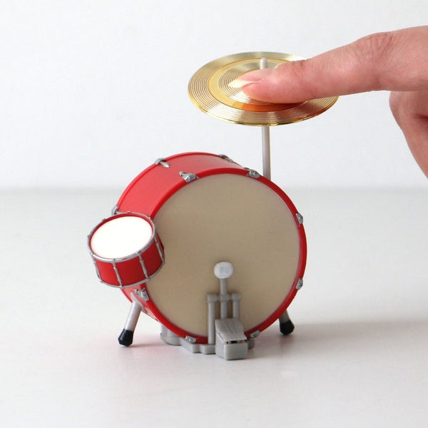 DETAIL ( ディテール ) Toy & Book "Drum Kit" トイ&ブック ” ドラムキット " ドラムセットがモチーフのトイ | 置物 | ミニチュア | ドラムロール | 3740BDK | でぃてーる