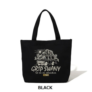 GRIP SWANY ( グリップスワニー ) 【 GSUB-166 】 BEAR TOTE BAG (S) バッグ | トートバッグ | 通勤 | 通学 | キャンプ | レジャー | BBQ | お出かけ | キャンバストートバッグ | サブバッグ | コットン | かばん | ぐりっぷすわにー