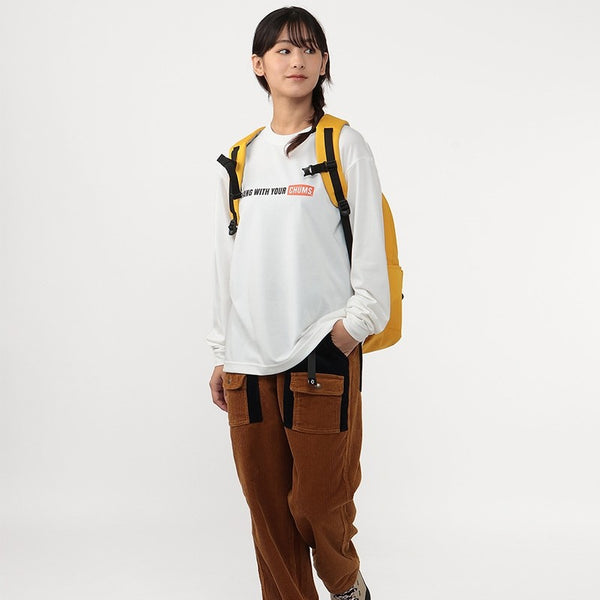 CHUMS ( チャムス ) フィルモアブービーミーツフォックスロングスリーブTシャツ バックプリント Tシャツ ロンT 長袖 長袖Tシャツ メンズ レディース ユニセックス 吸水速乾 ドライ CH01-2872