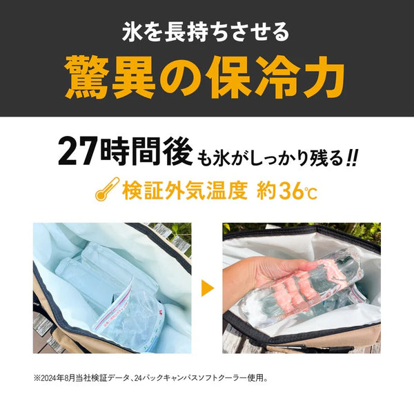 AO Coolers ( エーオークーラーズ ) 9パック キャンバス ソフトクーラー | クーラー | クーラーバッグ | ソフトクーラー | 運動会 | ピクニック | キャンプ | アウトドア | レジャー | 8.5L | 定番