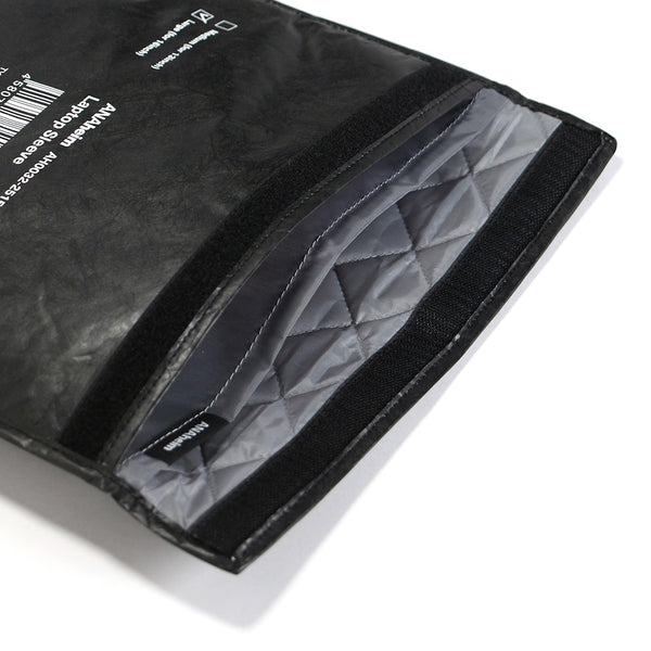 DETAIL ( ディテール ) ANAheim Laptop Sleeve 13inch | PCケース | クラフト | グレー | ブラック | 軽量 | 高耐久 | クッション性 | キルティング | 持ち運び | かっこいい | 372113 | でぃてーる