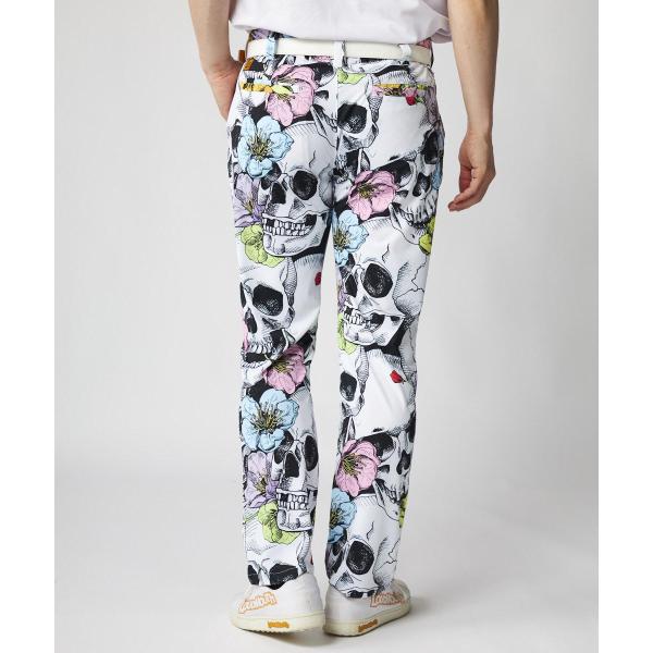 【 SALE 】 LOUDMOUTH ( ラウドマウス ) ストレッチツイル 柄ロングパンツ | ゴルフ | ゴルフウェア | メンズ | 派手 | 765333 | ポリエステル | 速乾 | 吸汗 | 機能性 | ストレッチ | パンツ | ロングパンツ | らうどまうす
