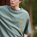 COBMASTER ( コブマスター ) 吸水速乾 抗菌防臭ポケット刺繍ルーズTEE フォレストジップライン | MENS | メンズ | 抗菌 | 防臭 | ゆったり | 半袖 | シンプル | オシャレ | Tシャツ | 456106 | カジュアル | こぶますたー