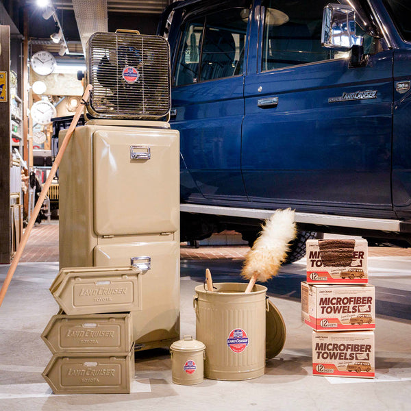 DULTON ( ダルトン ) MICROFIBER TOWELS - LC EDITION マイクロファイバータオルセット LCエディション | 掃除 | ふわふわ | 厚手 | 雑巾 | 吸水 | 多機能 | カーケア | 洗車 | マイクロファイバー | ランドクルーザー | LCX24-0765BR | だるとん