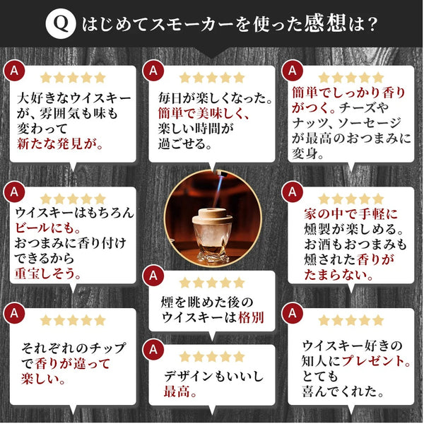 TARU HOLIC ( タルホリック ) グラストップスモーカー 燻製器 スモーカー ガラス蓋 燻製調理 卓上燻製 アウトドア キャンプ BBQ バーベキュー 家飲み おつまみ作り キッチン用品 調理器具 おしゃれ キャンプギア スモークチップ対応 室内 屋外兼用 燻製料理 手軽 本格燻製器
