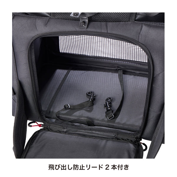 MANDARINE BROTHERS ( マンダリンブラザーズ ) BRIXTON CARRY BACKPACK －WIDE－| ペット | 犬 | 犬用品 | 外出 | リュック | 愛犬 | ダブルメッシュ | 旅行 | 15kg