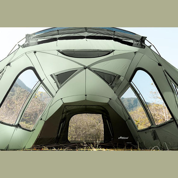 KZM OUTDOOR（カズミ アウトドア）アッティカGT テント 大型テント ドームテント ファミリー 4人用 5人用 4〜5人用 キャンプ アウトドア キャンプ用品 4人用 5人用 K221T3T19