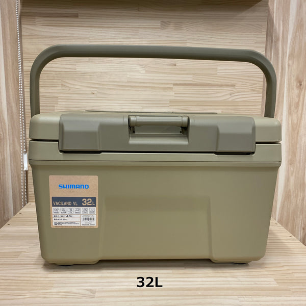 SHIMANO ( シマノ ) VACILAND VL | 32リットル | 40リットル | NX-432W | NX-440W | クーラー | クーラーボックス | ハードクーラー | 花見 | キャンプ | アウトドア | 運動会 | レジャー | 釣り | 日本製 | 水抜き | ヴァシランド