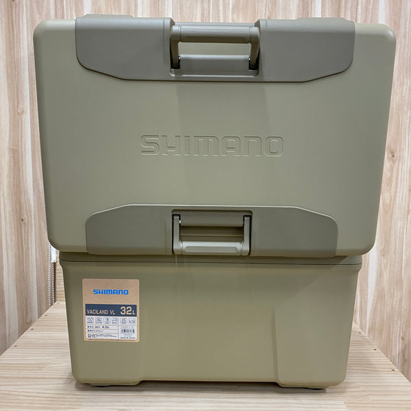 SHIMANO ( シマノ ) VACILAND VL | 32リットル | 40リットル | NX-432W | NX-440W | クーラー | クーラーボックス | ハードクーラー | 花見 | キャンプ | アウトドア | 運動会 | レジャー | 釣り | 日本製 | 水抜き | ヴァシランド