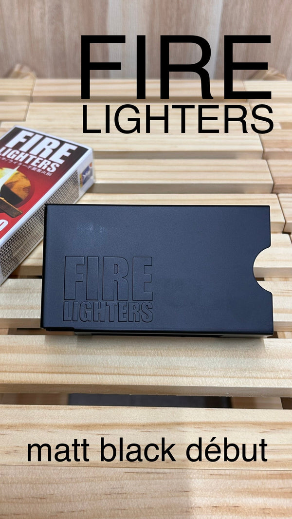 Cricket（クリケット）FIRELIGHTERS SLEEVE CASE（ファイヤーライターズケース）セット  MATTE BLACK（マットブラック）お買い得セット　
