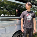 CHUMS × FIELD SEVEN 5th Anniversary Tシャツ | ホワイト | ブラック | 白色 | 黒色 | 半袖 | 半袖シャツ | コラボ | チャムス | ちゃむす | フィールドセブン | 夏服 | アパレル | 吸水 | 通気性 | 綿100% | 快適