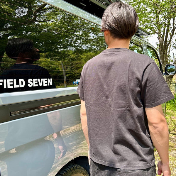 CHUMS × FIELD SEVEN 5th Anniversary Tシャツ | ホワイト | ブラック | 白色 | 黒色 | 半袖 | 半袖シャツ | コラボ | チャムス | ちゃむす | フィールドセブン | 夏服 | アパレル | 吸水 | 通気性 | 綿100% | 快適