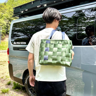 FIELD SEVEN ( フィールドセブン ) Seat Belt Bag | シートベルトバッグ | バッグ | カバン | 通勤 | 通学 | 丈夫 | オシャレ | 強い | 人気 | トートバッグ | 大きめ | 大容量 | 壊れにくい | オリジナル | ふぃーるどせぶん