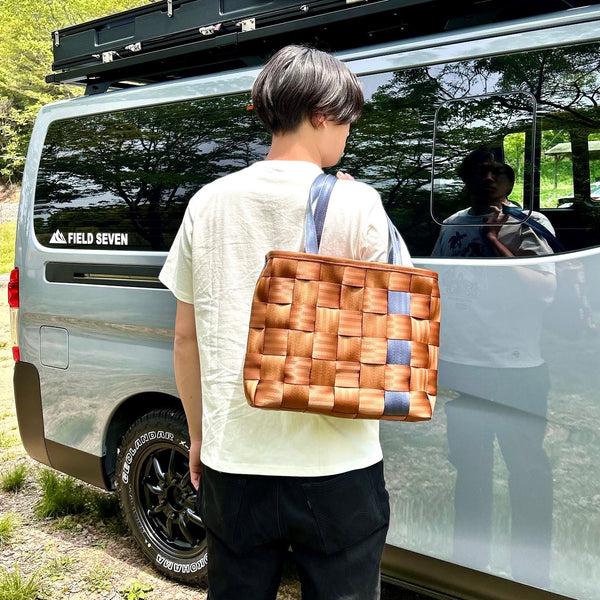 FIELD SEVEN ( フィールドセブン ) Seat Belt Bag | シートベルトバッグ | バッグ | カバン | 通勤 | 通学 | 丈夫 | オシャレ | 強い | 人気 | トートバッグ | 大きめ | 大容量 | 壊れにくい | オリジナル | ふぃーるどせぶん