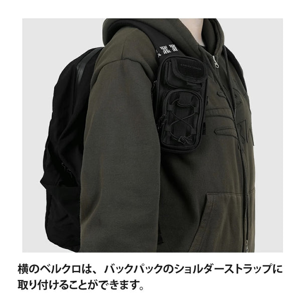 KZM OUTDOOR ( カズミアウトドア ) フィールドストラップポーチ カズミ | キャンプ用品 | 収納バッグ | 小物入れ | マルチ収納 | おしゃれ | キャンプ | アウトドア | k24t3b02 | 収納