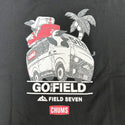 CHUMS × FIELD SEVEN 5th Anniversary Tシャツ | ホワイト | ブラック | 白色 | 黒色 | 半袖 | 半袖シャツ | コラボ | チャムス | ちゃむす | フィールドセブン | 夏服 | アパレル | 吸水 | 通気性 | 綿100% | 快適