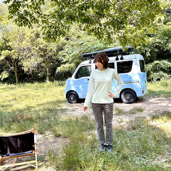 FIELD SEVEN LITTLE RISE ( リトルライズ ) ウィメンズロングTEE | Tシャツ | ロンT | アウトドア | キャンプ | レジャー | 長袖 | 長袖シャツ | LR-0017 | トップス | アパレル | コットン | レディース
