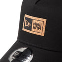 NEW ERA ( ニューエラ ) 9FORTY A-Frame トラッカー Cork Patch ボックスロゴ 帽子 | キャップ | サイズ調整 | 日よけ | 日除け | ユニセックス | 洗える | メッシュ | メッシュキャップ | アウトドア | キャンプ