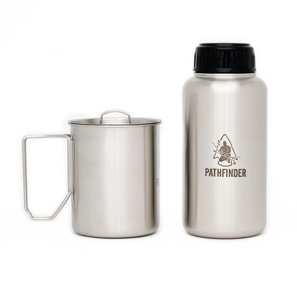 PATHFINDER ステンレスボトルセット PATHFINDER ( パスファインダー ) 950ML BOTTLE & CUP SET