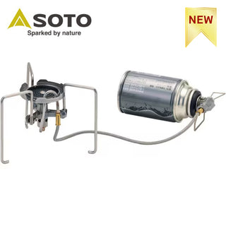 SOTO ( ソト ) TrekMaster トレックマスター | シングルバーナー | バーナー | アウトドア | キャンプ | ソロキャンプ | 料理 | 調理 | 調理器具 | シンプル | コンパクト | 軽い | 軽量 | ST-331 | 分離型 | 登山
