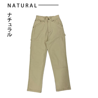 KRIFF MAYER ( クリフメイヤー ) 楽のびストレートペインターパンツ | LADYS | W2555118 | レディース | ロングパンツ | パンツ | 伸縮 | 軽い | 伸びる | ゴム | オシャレ | 体型カバー | ストレッチ | アウトドア | キャンプ | くりふめいやー