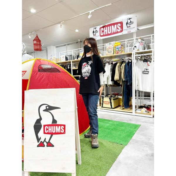 CHUMS × FIELD SEVEN 5th Anniversary Tシャツ | ホワイト | ブラック | 白色 | 黒色 | 半袖 | 半袖シャツ | コラボ | チャムス | ちゃむす | フィールドセブン | 夏服 | アパレル | 吸水 | 通気性 | 綿100% | 快適