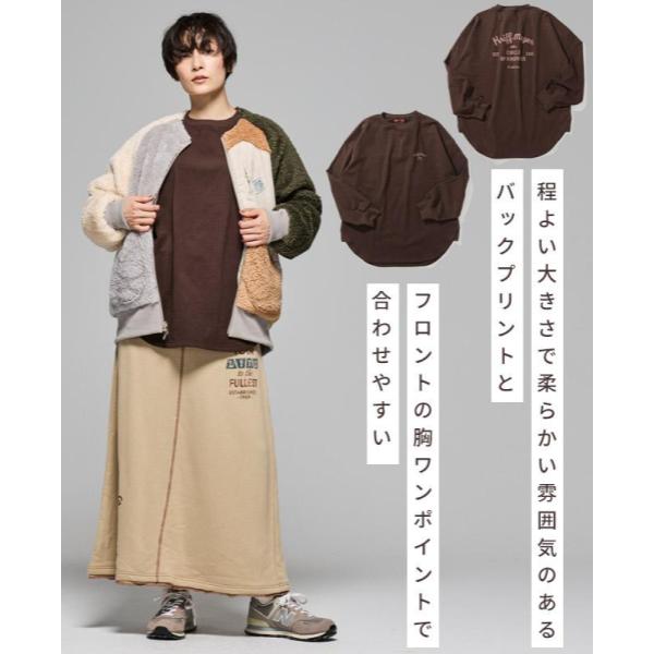 KRIFF MAYER ( クリフメイヤー ) もちのびゆるT | LADYS | レディース | W2515609 | トップス | ウェア | ストレッチ性 | もちもち | 伸縮性 | 着痩せ | ワンポイント | オシャレ | 体型カバー | 秋服 | 冬服 | くりふめいやー