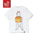go slow caravan ( ゴースローキャラバン )【 DOMDOM×GSC 】 手作り厚焼きたまごバーガークマTEE  | MENS | メンズ | コラボ | ドムドムハンバーガー | シャツ | 半袖 | Tシャツ | トップス | ウェア | 341961