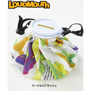 LOUDMOUTH ( ラウドマウス ) 広口タイプアイスバッグ/氷のう Marble Splash / マーブルスプラッシュ | 夏 | スポーツ | キャンプ | レジャー | フィットネス | ゴルフ | 部活 | オシャレ | 可愛い | 765935 | らうどまうす