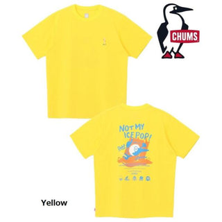 CHUMS ( チャムス ) ドライノットマイアイスポップTシャツ | 半袖 | Tシャツ | 半袖Tシャツ | アパレル | 夏服 | バックプリント | お出かけ | UVカット | 遮熱 | ドライ | キャンプ | アウトドア | レジャー | CH01-2762 | ちゃむす