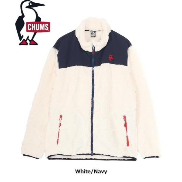CHUMS ( チャムス ) ブービーエルモジャケット | アウター | フリース | ジャケット | 上着 | 冬 | もこもこ | 防寒 | アウトドア | キャンプ | レジャー | お出かけ | 刺繍 | ワンポイント | ブービーバード | CH04-1481 | ちゃむす | 保温