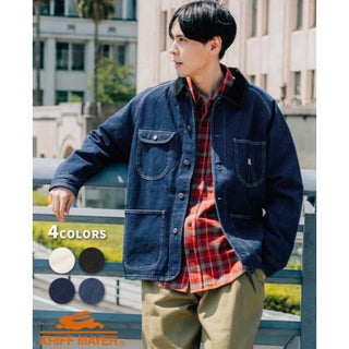 KRIFF MAYER ( クリフメイヤー ) 裏フリースカバーオールJK | ジャケット | MENS | 2515107 | アウター | メンズ | 起毛 | 軽量 | 軽い | 防寒 | 冬 | 秋 | ユニセックス | フリース | くりふめいやー
