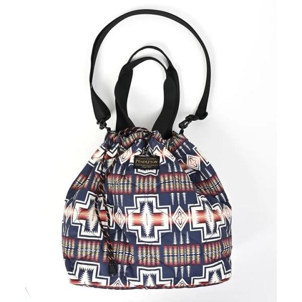 KiU ( キウ ) 【 PENDLETON® × KiU LMITIED ITEM 】 パデッドドロストトートバッグ | K482 | バッグ | トートバッグ | オシャレ | ペンドルトン | 肩掛け | 2way | 巾着 | シンプル | 撥水 | キルティング
