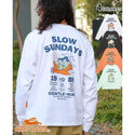 KRIFF MAYER ( クリフメイヤー ) ジェントルニキロンT ( 飛行機 ) 2536306 | ロンT | 長袖 | 長袖Tシャツ | 春 | バックプリント | 綿100% | Tシャツ | お出かけ | ユニセックス | くりふめいやー | オシャレ | カジュアル