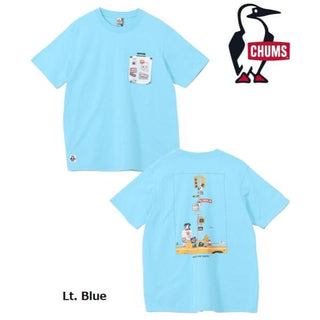 CHUMS ( チャムス ) ブービーロストシティトリップポケットTシャツ | 半袖 | Tシャツ | 半袖Tシャツ | ウェア | 夏服 | アパレル | トップス | オシャレ | バックプリント | コットン | 耐久性 | 型くずれしにくい | CH01-2739 | ちゃむす