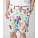 【 SALE 】LOUDMOUTH ( ラウドマウス ) メンズ ECOベントメッシュ 柄ショートパンツ | ハーフパンツ | パンツ | ゴルフ | ウェア | ゴルフウェア | 派手 | 吸汗速乾 | UV | 接触冷感 | 遮熱 | ストレッチ | 765303