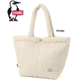 CHUMS ( チャムス ) ブービーステッチトートバッグ | トートバッグ | バッグ | カバン | かばん | シンプル | アウトドア | お出かけ | キャンプ | レジャー | キルティング | 軽い | 軽量 | カジュアル | 約10L | CH60-4039 | ちゃむす