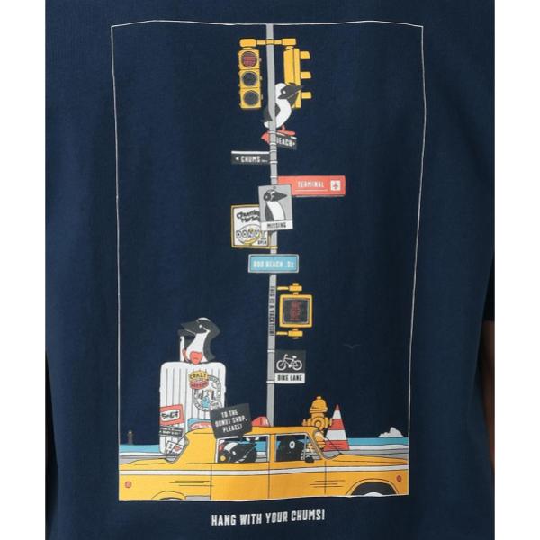 CHUMS ( チャムス ) ブービーロストシティトリップポケットTシャツ | 半袖 | Tシャツ | 半袖Tシャツ | ウェア | 夏服 | アパレル | トップス | オシャレ | バックプリント | コットン | 耐久性 | 型くずれしにくい | CH01-2739 | ちゃむす