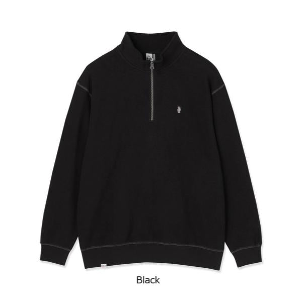 CHUMS ( チャムス ) ミルクリークハーフジップトップ ハーフジップ トップス スウェット フリース メンズ レディース ユニセックス オーバーサイズ アウトドア カジュアル キャンプ 秋冬 長袖 CH00-1587