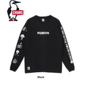 CHUMS ( チャムス ) ザニンジャブラッシュドロングスリーブTシャツ | ロンT | ロングTシャツ | 長袖 | トップス | ウェア | ロングスリーブTシャツ | 忍者 | モチーフ | アウトドア | CH01-2662 | ちゃむす