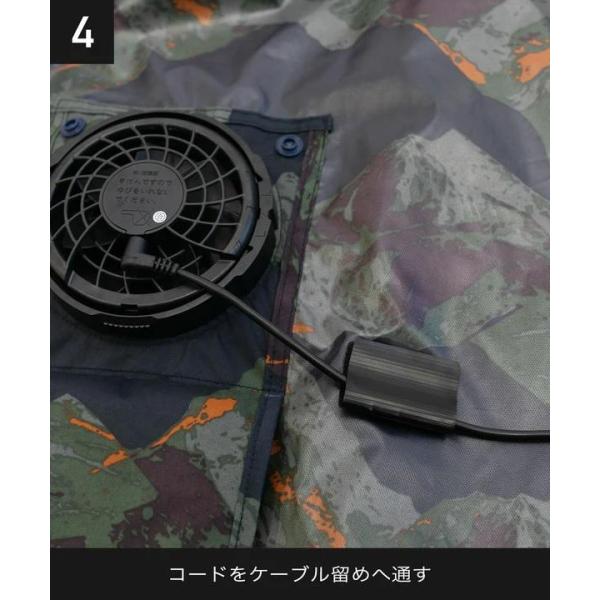 KiU ( キウ ) キウ ×「空調服(R)」 スターターキット | K308 | ファン | 熱中症対策 | アウトドア | 外遊び | レジャー | キャンプ | BBQ | バーベキュー | 夏 | 暑さ対策 | 外仕事 | 畑仕事 | 風量調節